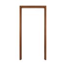 Kit Batente com Alisar Regulável 2 Lados 7cm MGM Natural Mogno