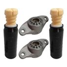 Kit Batente Coxim Traseiro Punto/linea/idea 2011 Em Diante