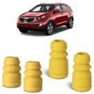 Kit Batente Dianteiro Traseiro Sportage 2011 em Diante
