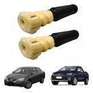 Kit Batente e Coifa Amortecedor Traseiro Jetta 2005 a 2010 Saveiro 2010 a 2017
