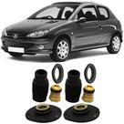 Kit Batente Peugeot 206 Dianteiro 1998 Até 2010 O Par Kit Batente Peugeot 206 Dianteiro 1998 Até 2010 O Par
