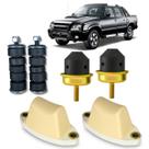 Kit Batente Traseiro + Bieleta Chevrolet S10 Até 2012