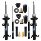 Kit Batentes, Coifa, Rolamentos E Coxim + 4 Amortecedores Dianteiro E Traseiro Ecosport 4x2 Nakata