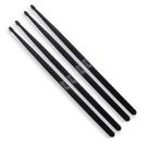 Kit Batera 2 Pares Baquetas Fibra Torelli TQ 020 Preta