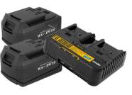 Kit Bateria DWT Vonder - 2 Baterias 18V 4AH+Carregador Duplo