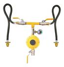 Kit Bateria P/ Dois Botijões P-45 Regulador Aliança 12kg/h