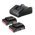Kit Baterias Carregador 2 Baterias 18V 2,0Ah Bivolt Bosch