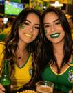 Kit Batom Copa do Mundo Brasil Verde e Amarelo Colormake Kit Batom Copa do Mundo Brasil Verde e Amarelo Colormake