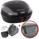 Kit Bauleto 47L Givi Monolock Simply E470nt Lente Fumê + Encosto E110 Kit Bauleto 47L Givi Monolock Simply E470nt Lente Fumê + Encosto E110