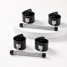 kit bdsm fetiche bondage sado algemas tornozeleiras e pulso