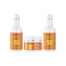 Kit Beach Sun Proteção Completa para Cabelos, Verão TreeLiss