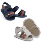 Kit Bebê 2 Unidades De Sandália Infantil Casual Menino Recém Nascido Do 14 Ao 18 Kit Bebê 2 Unidades De Sandália Infantil Casual Menino Recém Nascido Do 14 Ao 18