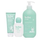 Kit Bebê Colônia Fresh Creme De Assaduras 100g Sabonete Líquido 400ml Vegano Buba Care
