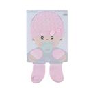 Kit Bebê Feminino Centopé Maternidade Laço 3 peças Rosa - 00088