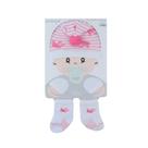 Kit Bebê Feminino Centopé Maternidade PomPom 3 Peças Branco