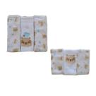 Kit Bebê Fralda de Pano com Bainha + Paninho de Boca