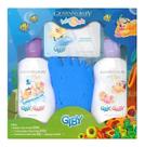 Kit Bebê Infantil Giovanna Baby A Hora Do Banho Azul