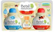Kit Bebê Natureza Shampoo 230ml + Condicionador 230ml + 1 Colônia 30ml