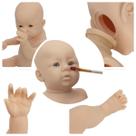 Kit Bebê Reborn Boneca Abigail 48cm Membros de Vinil