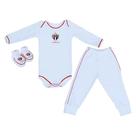 Kit Bebê São Paulo 3 Peças Longo Torcida Baby Kit Bebê São Paulo 3 Peças Longo Torcida Baby