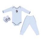 Kit Bebê Vasco 3 Peças Longo Torcida Baby