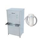 Kit - Bebedouro Industrial Refrigerado Rb20 2tg Venancio 127v + Filtro de Água