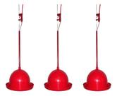 Kit Bebedouro Pendular Automático Aves 3 Unidades