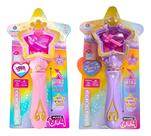 Kit Beleza Infantil MK31 Roxa Acessórios Criativos para Meninas 4 Anos MK31