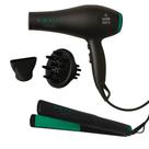 Kit Beleza: Secador com Difusor e Chapinha Gama Babosa