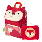 Kit Bento Box Spark Style e Mochila Escolar Zoo Raposa - Skip Hop