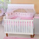 Kit Berço Americano Almofadinhas Bebê Menina 13 peças