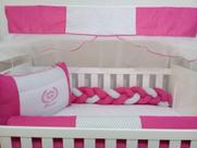 Kit Berço Americano Princesa 9 Peças