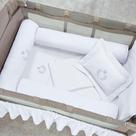 Kit Berço Desmontável 8 Peças Urso Branco Small Kit Berço Desmontável 8 Peças Urso Branco Small