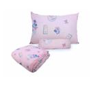 Kit Berço Edredom e Jogo de Cama Disney Não Alérgico
