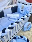 Kit berço pequeno urso 10 peças Kit berço pequeno urso 10 peças
