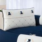 Kit Berço Ursinhos Enxoval Bebê Luxo Marinho Bordado Berço Nacional/Americano Menino Azul (URSINHO LAÇO MARINHO)