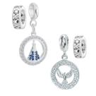 Kit Berloque Cristão Separador Cristal em Prata 925 Kit Berloque Cristão Separador Cristal em Prata 925