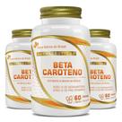 Kit Beta Caroteno (Pro-Vitamina A 2000UI) 3x 60 Capsulas - Flora Nativa