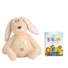 Kit Bíblia dos Pequeninos Ilustrada + Coelho de Pelúcia com Músicas Suaves e Projeção Especial Páscoa Kit Bíblia dos Pequeninos Ilustrada + Coelho de Pelúcia com Músicas Suaves e Projeção Especial Páscoa