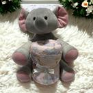 Kit Bichinho De Pelucia Com Mantinha Para Bebe Menina