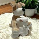 Kit Bichinho De Pelucia Com Mantinha Para Bebe