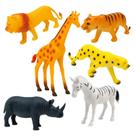 Kit Bichos Selva Pacote Variados C/ 8 Unidades Grande