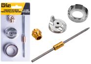 Kit Bico Agulha Capa 1.5mm Para Pistola De Pintura The Black Tools