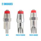 Kit Bico Bebedouro Chupeta Automático Porco Suíno Inox Resistente 1UN 2UN 4UN Soutimes