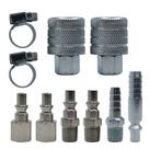 KIT Bico com Pino Engate Rápido para Compressor Ar Chiaperini