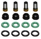 Kit bico injetor completo, corsa, celta 1.0 8v delphi asf0027