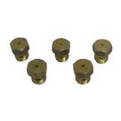 Kit Bico Injetor Gás Glp Fogão Cooktop Fit Line 26343 1642 5 Bocas Fischer