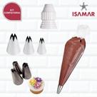 Kit Bicos De Confeitar 1m + 1b + Adaptador + Saco + Brinde Kit Bicos De Confeitar 1m + 1b + Adaptador + Saco + Brinde