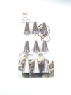 Kit Bicos Inox 9pcs Blessed Kit Bicos Inox 9pcs Blessed