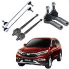 Kit Bieleta Dianteira + Terminal Direção Ponteira + Braço Barra Axial CR-V 2008 até 2011
